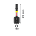 Šroubovací bit Bosch PRO Impact Control 25 mm T10 2 ks 2608522472 - 3