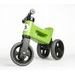 Odrážedlo FUNNY WHEELS Rider Sport zelené 2v1 TEDDIES