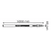 Měřící lať Bosch GR 500 0601094600 - 3