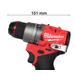 Aku vrtací šroubovák Milwaukee M12 FDD2-602X 4933479875 - 3