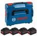 Sada akumulátorů Bosch ProCore 18V/5,5Ah 4 ks 1600A02A2U