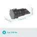 Zátka Gardena Micro-Drip 4,6 mm (3/16") 13215-20 - 4