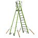 Bezpečnostní skládací žebřík LittleGiant Safety Cage 2.0 M10 19710EN - 2