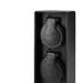 Zahradní sloupek SOLIGHT plast, 2 zásuvky PG04 - 4
