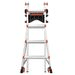 Nástěnný držák žebříků LittleGiant Ladder Rack 15097 - 3