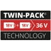 Sada akumulátorů Einhell 18V/2,5Ah PXC-Twinpack CB 4511524 - 3