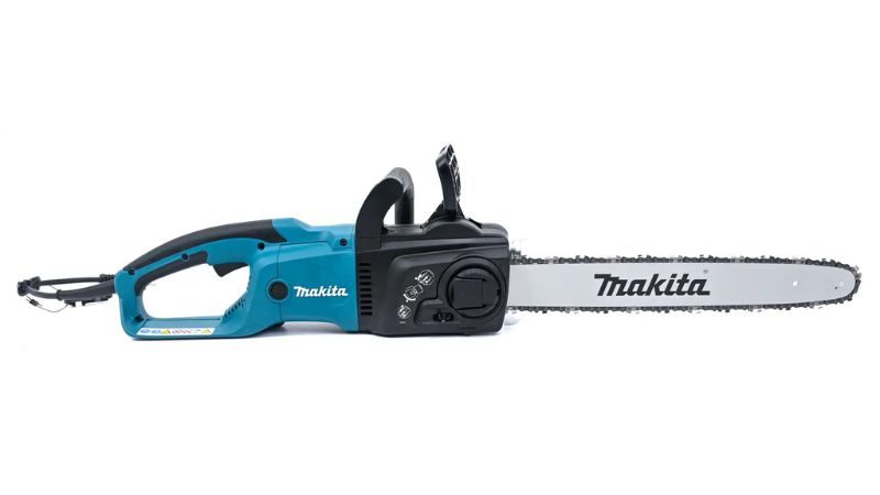 Makita UC4551AX1 – elektrická řetězová pila s delší lištou pro častější řezání
