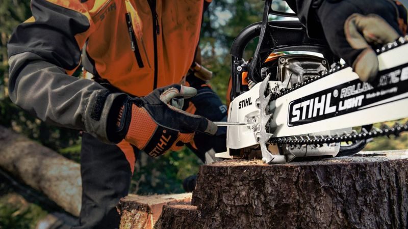 údržba motorové pily