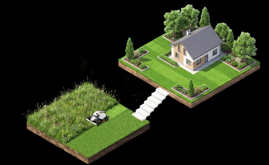 Mammotion LUBA mini 2 AWD - DropMow