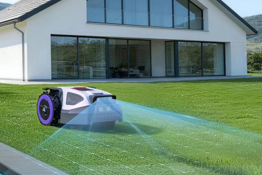 Anthbot M5 - robotická kosačka s RTK a duálnou kamerou