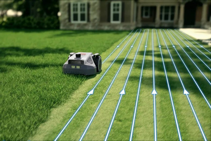 Anthbot M5 LiDAR – systematické kosenie