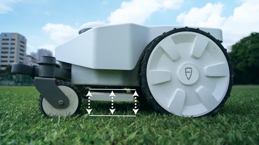 FJD FRX – nastaviteľná výška kosenia