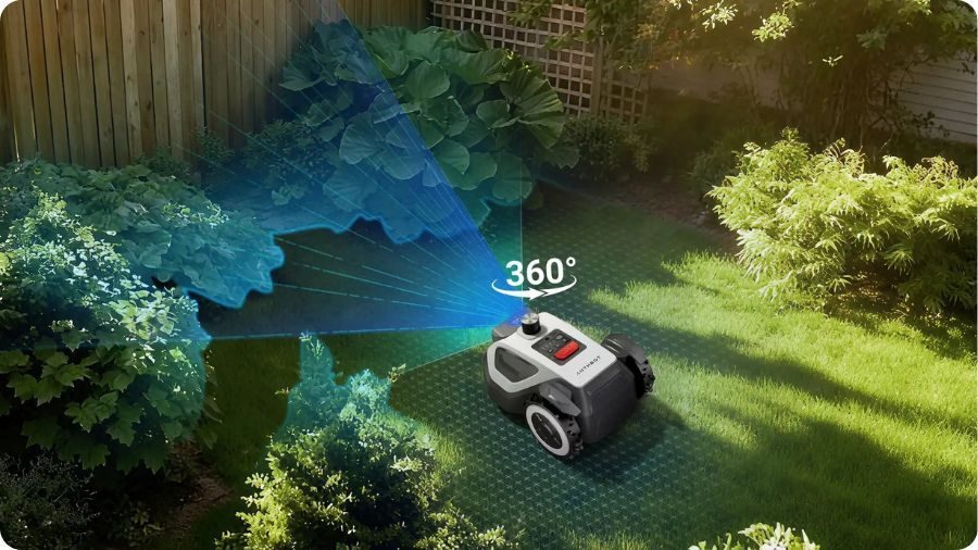 ANTHBOT M Series – kompaktní sekačka pro úzké průchody a členité zahrady