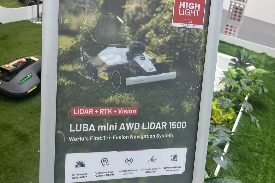 Jarabák na technologickém veletrhu IFA v Berlíně