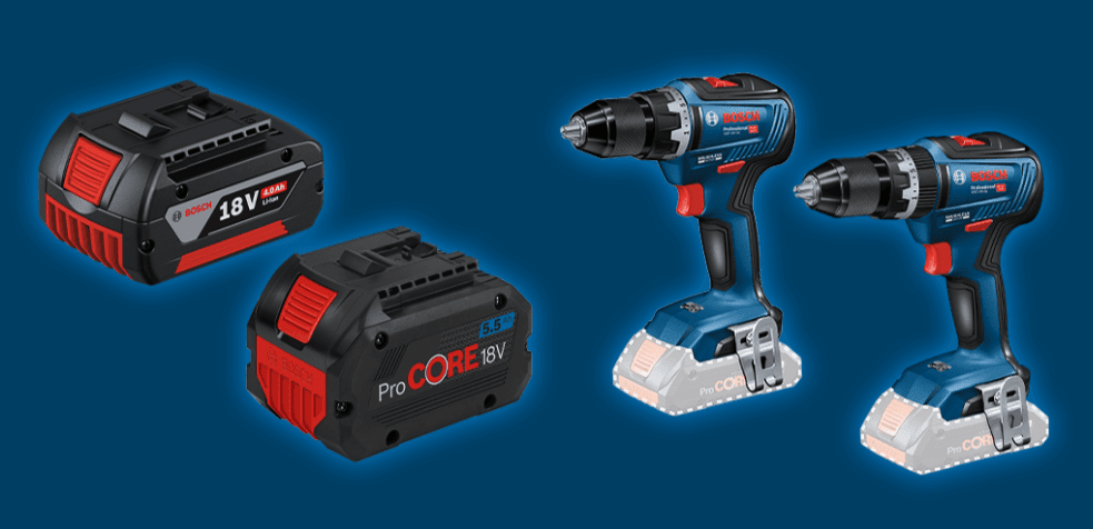 Bosch akce na 18V nářadí řady Profesionall