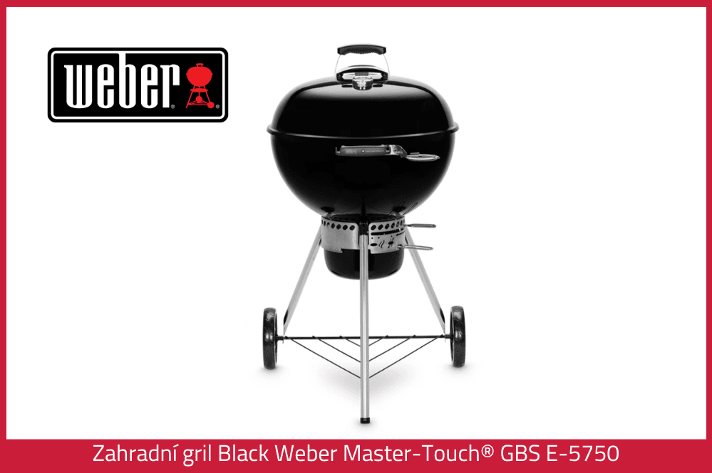 Gril na dřevěné uhlí Weber Master-Touch GBS E-5750 Black