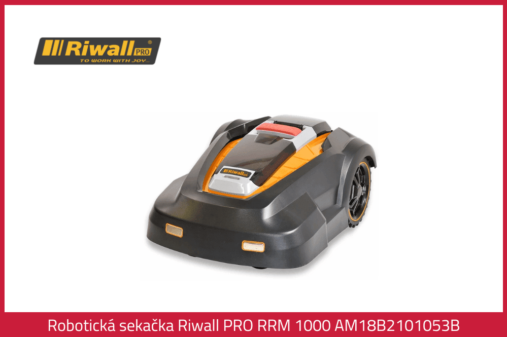 Robotická sekačka Riwall PRO RRM 1000