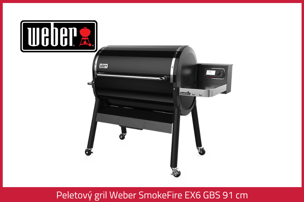 Peletový gril Weber SmokeFire EX6 GBS