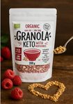Bio Keto Granola s malinami