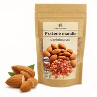 Premiové pražené mandle s keltskou solí