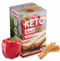 KETO domácí tyčinky - paprikové