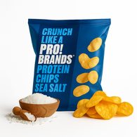 Proteinové chipsy  s mořskou solí Pro Bands
