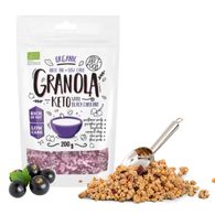 Bio Keto Granola černý rybíz