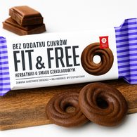 LowCarb sušenky bez cukru - čokoláda