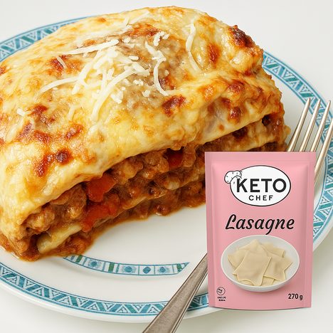 Keto konjakové těstoviny - Lasagne