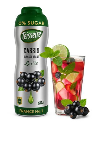 KETO Lahodný sirup - Černý rybíz