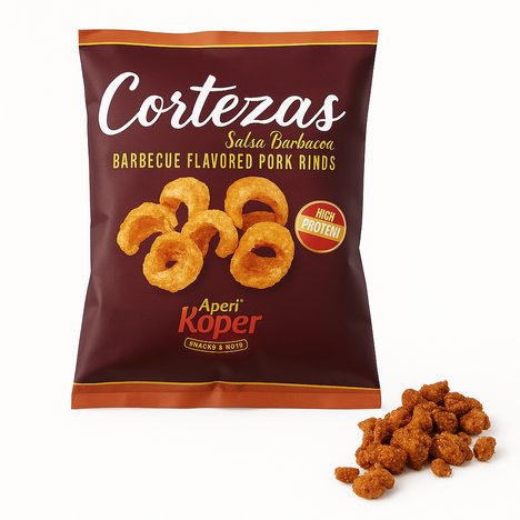 KETO vepřové škvarky s BBQ