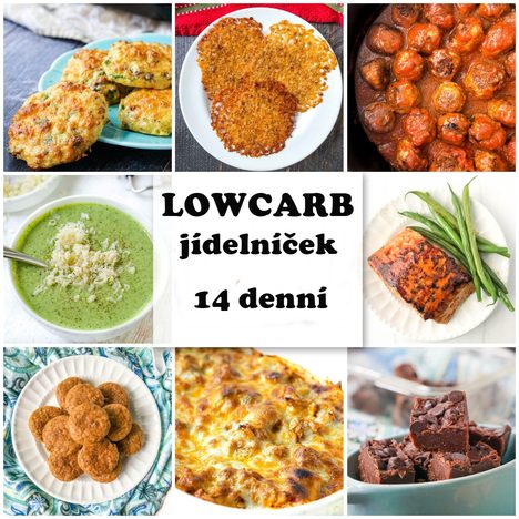 LowCarb jídelníček - 14 denní startovací