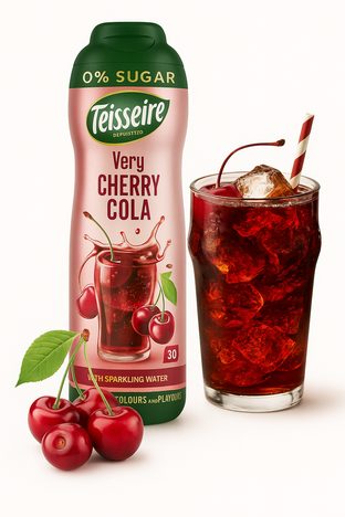 KETO Lahodný sirup - Třešeň a cola