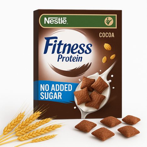 Proteinové fitness cerealie bez cukru - Kakao