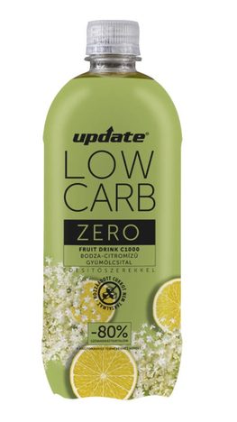 LowCarb ovocný nápoj Norbi Update - Citron-bezinka