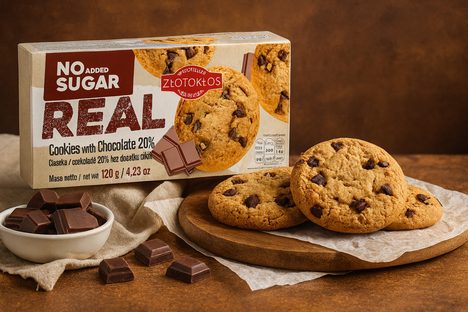 LowCarb cookies s kousky čokolády