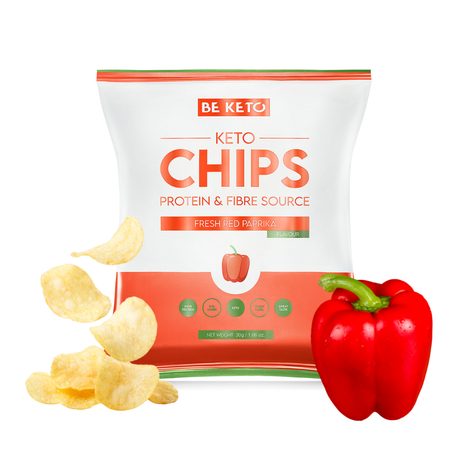 KETO chipsy - paprika