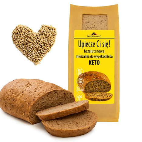 Keto bezlepková směs na chleba