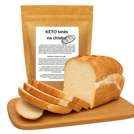 Keto chleba - směs na chleba - pouze 0,8g sacharidů