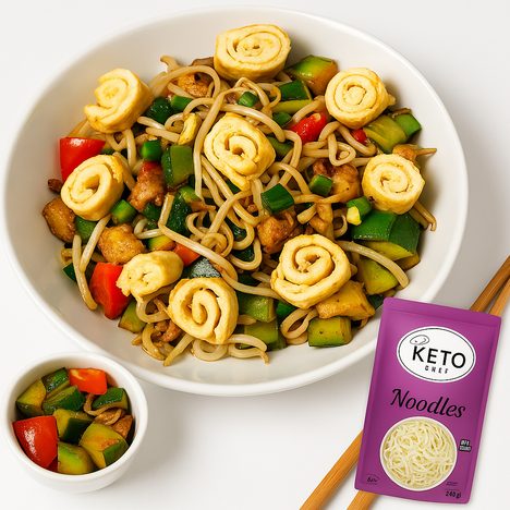 Keto konjakové těstoviny - Nudle