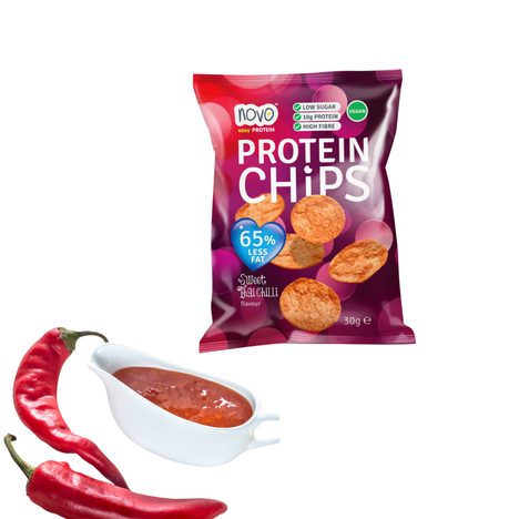 Proteinové chipsy - Sweet Chilli