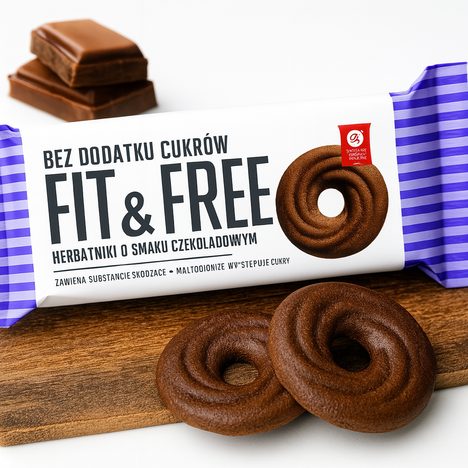 LowCarb sušenky bez cukru - čokoláda