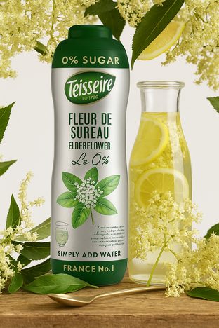 KETO Lahodný sirup - bezový květ