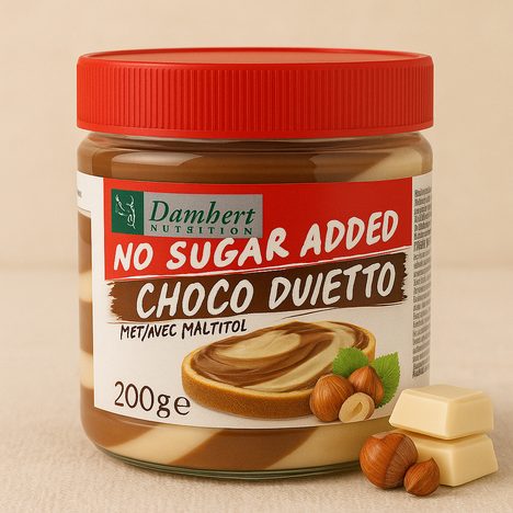LowCarb dvoubarevný čokoládový krém