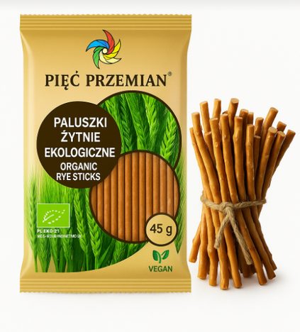 FIT tyčinky - Bio celozrnné žitné