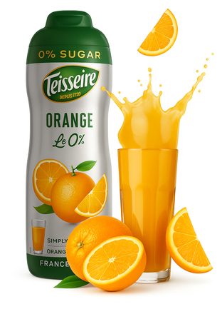 KETO Lahodný sirup - pomeranč