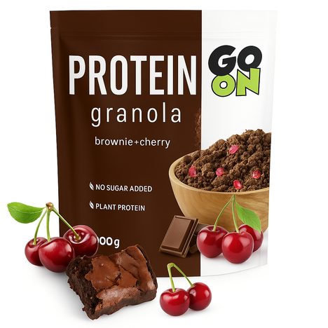 Proteinová Granola bez cukru - Brownie a višeň