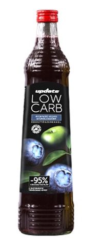 Low Carb ovocný sirup Norbi Update - Jablečno-borůvkový