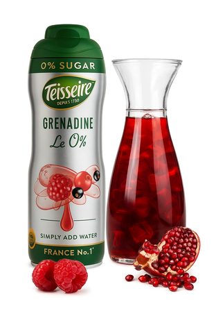 KETO Lahodný sirup - Grenadine