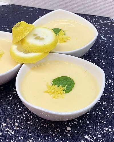 LowCarb Citronový puding